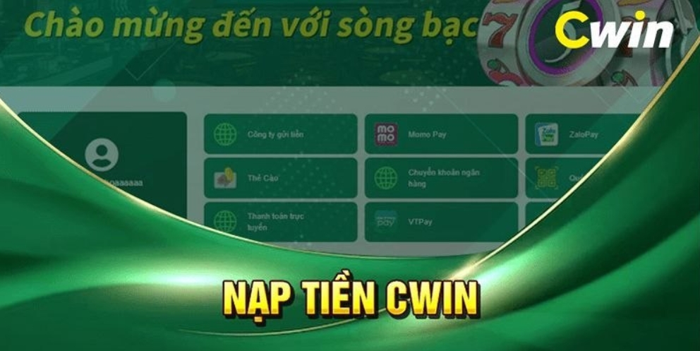 Đánh giá hệ thống nạp tiền tại cwin